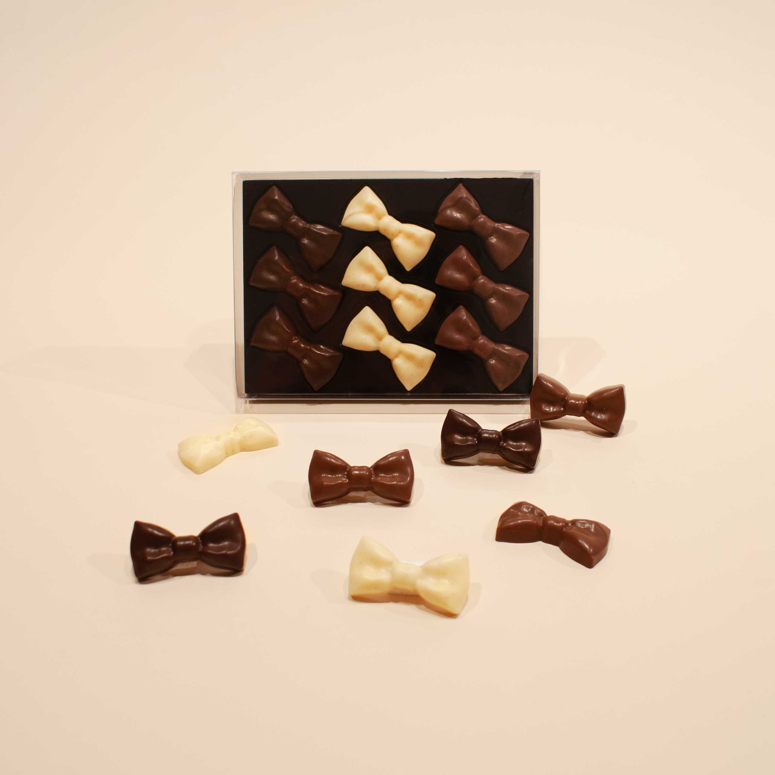 Coffret Noeuds Papillons 3 Chocolats